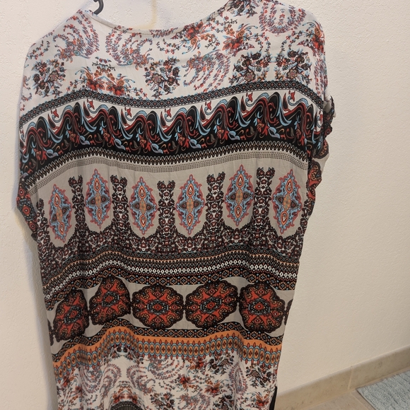 Signature 8 Bohemian Print Women's Top Size Small - Picture 2 of 9